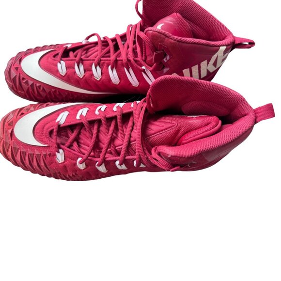 Nike Force Savage Pro TD Football Cleats Red Size 15 Mens 918346-616 NWOB - Picture 3 of 8